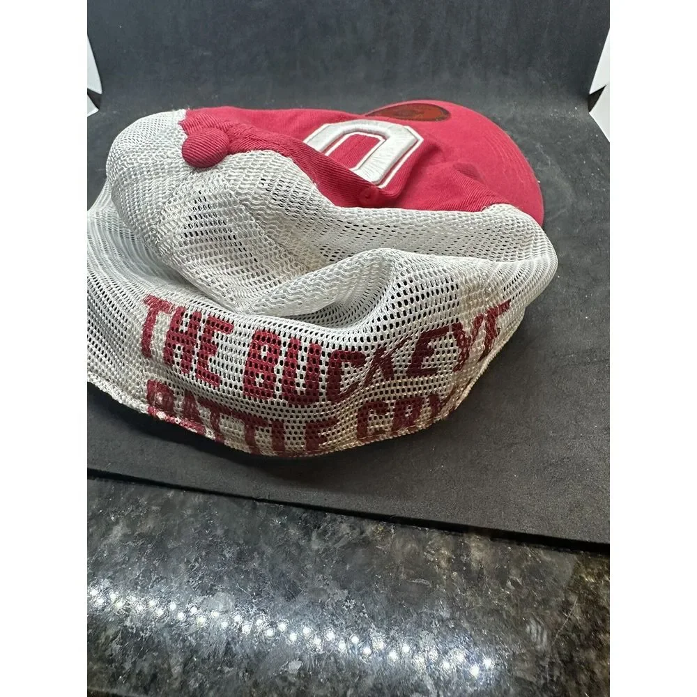 The‎ Ohio State Buckeyes hat Official Head Wear Block 